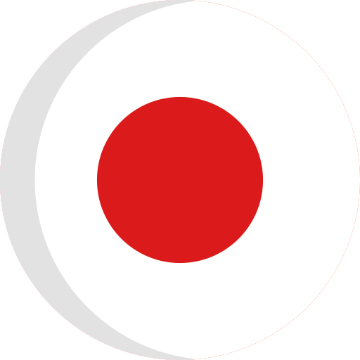 ícone Bandeira do Japão